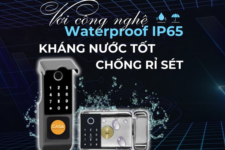 Nên lắp khóa mật mã hay khóa vân tay cho căn hộ