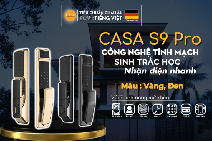 So Sánh Khóa Cửa Thông Minh CASA Với Các Thương Hiệu Khác