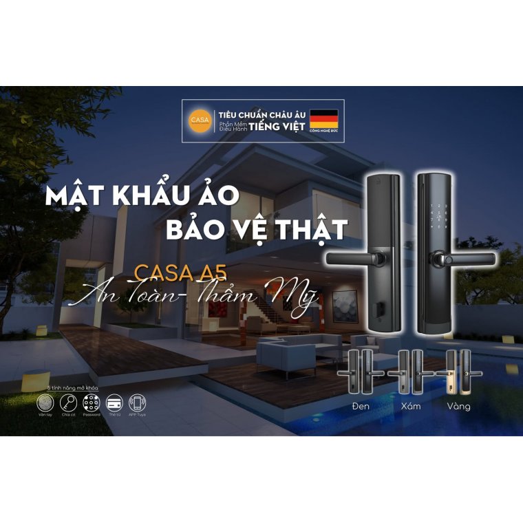 Khoá Thông Minh CASA A5