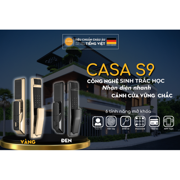 Khoá Thông Minh CASA S9