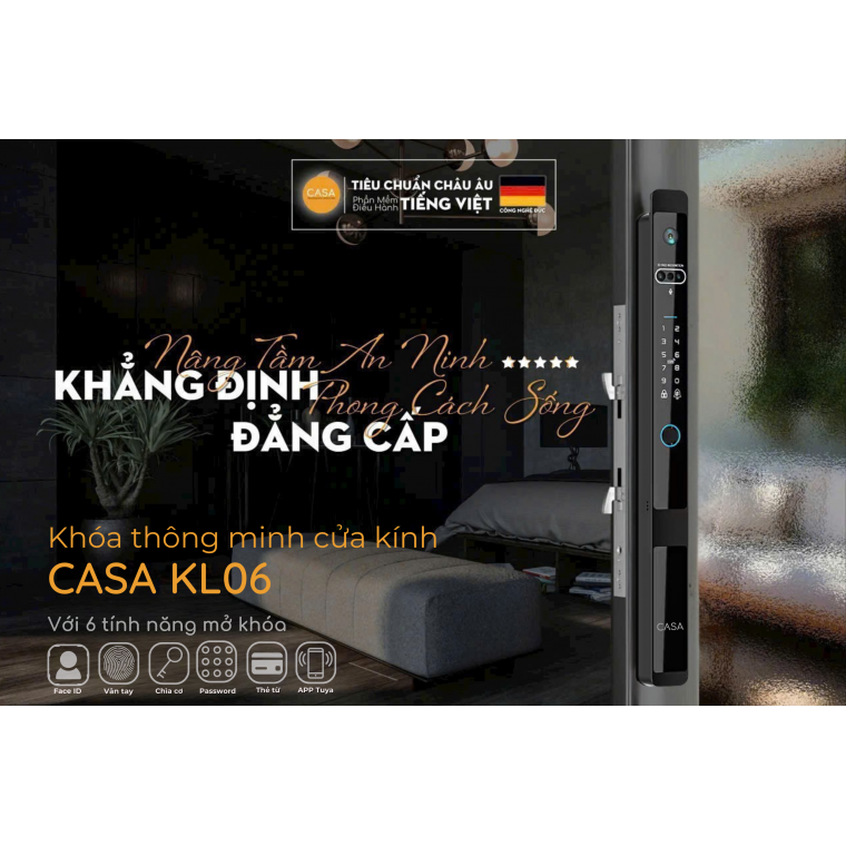 Khoá Thông Minh CASA KL06