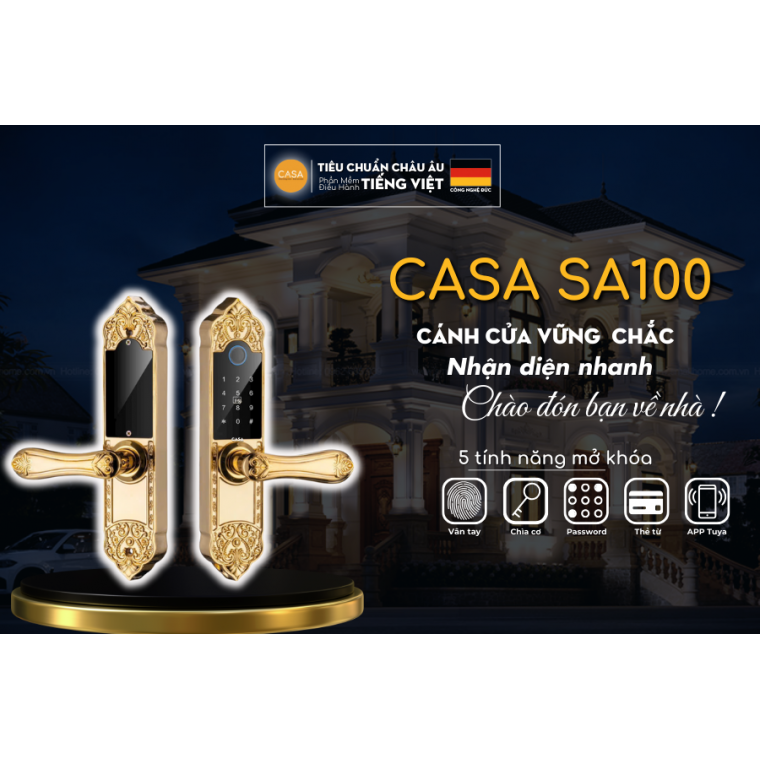 Khoá Thông Minh CASA SA100