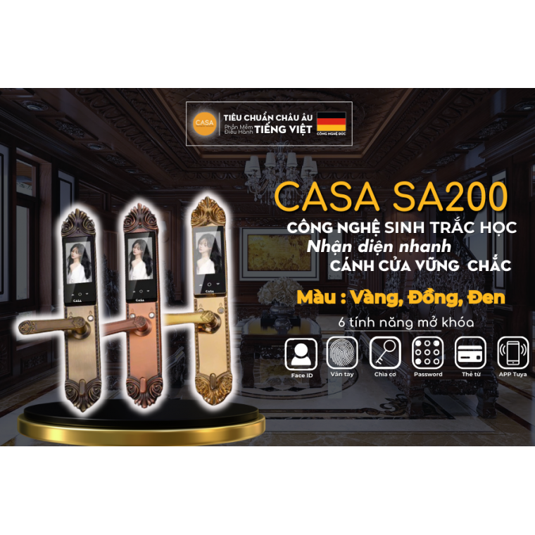 Khoá Thông Minh CASA SA200
