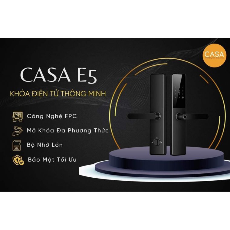 Khoá Thông Minh CASA E5