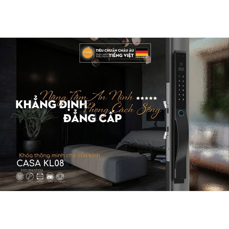 Khoá Thông Minh CASA KL08