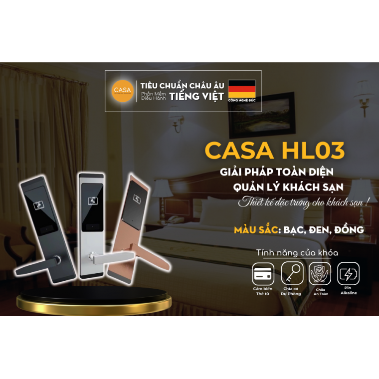 Khoá Thông Minh CASA HL03